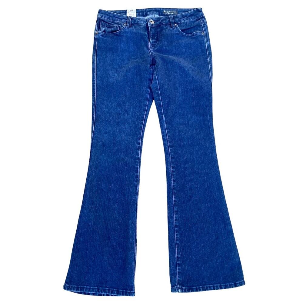 Volcom Would Stalk Flare Medium Wash Flare Jeans Junior's Size 9 / 29